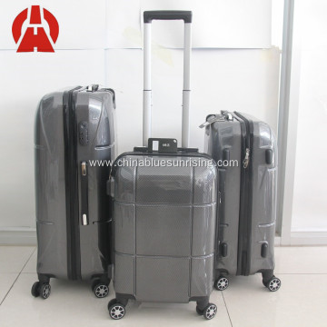 3 Pcs Luggage ABS Travel Trolley Suitcase Set